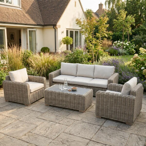 Bellavista »Havana« Gartenlounge Set, beige,...