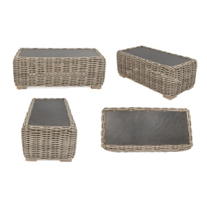 Bellavista »Havana« Gartenlounge Set, beige, Polyrattan, für 5 Personen