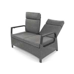 Bellavista »Orlando« Gartenmöbel Set, grau, Aluminium, für 4 Personen