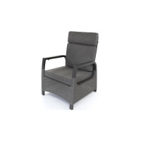 Bellavista »Orlando« Gartenmöbel Set, grau, Aluminium, für 4 Personen