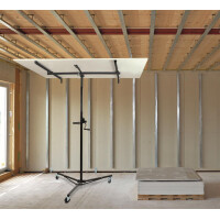 rikta Plattenheber für Trockenbau, 155–300 cm, 40 kg, bis 300 × 125 cm