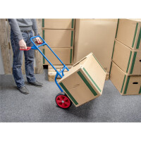 Sackkarre klappbar bis 120 kg, TÜV/GS-geprüft, Stahl, Griffhöhe 112 cm
