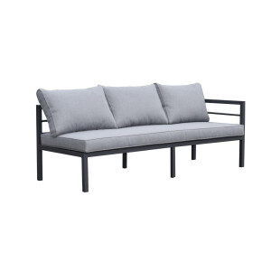 Bellavista »Maia« Gartenlounge, grau, Aluminium, für 8 Personen