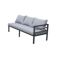 Bellavista »Maia« Gartenlounge, grau, Aluminium, für 8 Personen