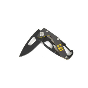 Klappmesser mit 5,4 cm Drop-Point-Klinge, Einhandöffnung und Gürtelclip – 45 g