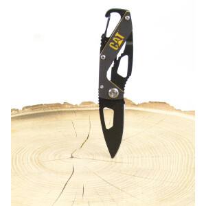 Klappmesser mit 5,4 cm Drop-Point-Klinge, Einhandöffnung und Gürtelclip – 45 g