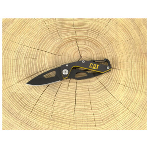 Klappmesser mit 5,4 cm Drop-Point-Klinge, Einhandöffnung und Gürtelclip – 45 g