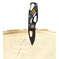 Klappmesser mit 5,4 cm Drop-Point-Klinge, Einhandöffnung und Gürtelclip – 45 g