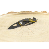 Klappmesser mit 5,4 cm Drop-Point-Klinge, Einhandöffnung und Gürtelclip – 45 g