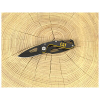 Klappmesser mit 5,4 cm Drop-Point-Klinge, Einhandöffnung und Gürtelclip – 45 g