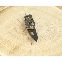Klappmesser mit 5,4 cm Drop-Point-Klinge, Einhandöffnung und Gürtelclip – 45 g