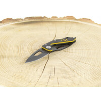 Klappmesser mit 5,4 cm Drop-Point-Klinge, Einhandöffnung und Gürtelclip – 45 g