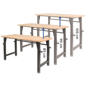 rikta höhenverstellbare Werkbank & Arbeitstisch...