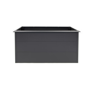 Hochbeet anthrazit, 150 x 75 x 77 cm, galvanisierter...