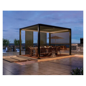 Pergola Mirador Deluxe e-Motion+ 3 × 4 m –...
