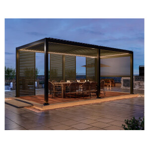 Pergola Mirador Deluxe e-Motion+ 3 × 6 m –...