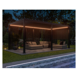 Pergola Mirador Deluxe e-Motion+ 3 × 6 m –...