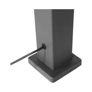 Pergola Mirador Deluxe e-Motion+ 3,6 x 4 m – Elektrisches Lamellendach, RGB-LED, App-Steuerung, anthrazit