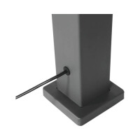 Pergola Mirador Deluxe e-Motion+ 3,6 x 4 m – Elektrisches Lamellendach, RGB-LED, App-Steuerung, anthrazit