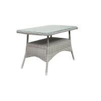 Bellavista »Monte Carlo« Garten Sitzgruppe, grau, Polyrattan, für 4 Personen