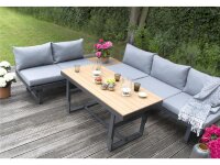 Aluminium Gartenmöbel Multifunktionslounge Largo von bellavista - Home&Garden®