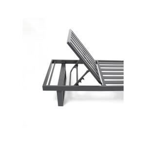 Bellavista »Largo« Gartenlounge Set, grau, Aluminium, für 6 Personen