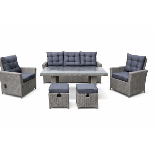 Bellavista »Asti« Dininglounge Set, braun,...