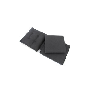 Bellavista »Canelli« Dininglounge Set, grau, Polyrattan, für 7 Personen