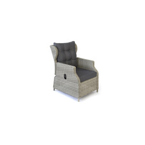Bellavista »Canelli« Dininglounge Set, grau, Polyrattan, für 7 Personen