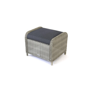 Bellavista »Canelli« Dininglounge Set, grau, Polyrattan, für 7 Personen