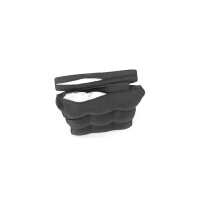 Bellavista »Canelli« Dininglounge Set, grau, Polyrattan, für 7 Personen