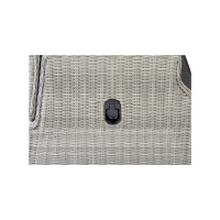 Bellavista »Canelli« Dininglounge Set, grau, Polyrattan, für 7 Personen