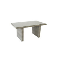 Bellavista »Canelli« Dininglounge Set, grau, Polyrattan, für 7 Personen