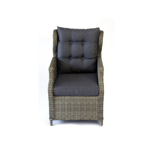 Bellavista »Canelli« Dininglounge Set, braun, Polyrattan, für 7 Personen