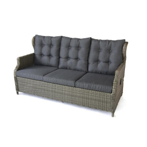 Bellavista »Canelli« Dininglounge Set, braun, Polyrattan, für 7 Personen
