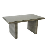 Bellavista »Canelli« Dininglounge Set, braun, Polyrattan, für 7 Personen