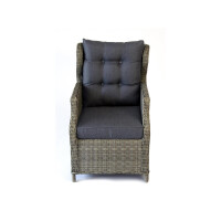 Bellavista »Canelli« Dininglounge Set, braun, Polyrattan, für 7 Personen