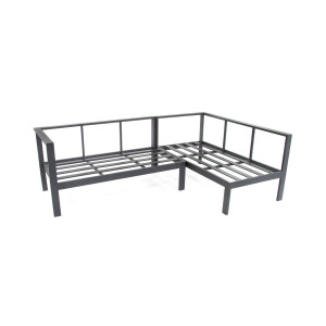 Bellavista »Braga« Gartenlounge Set, grau, Aluminium, für 5 Personen