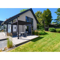»Mirador 3x3 Classic« Lamellendach Pergola Pavillon, anthrazit, Aluminium