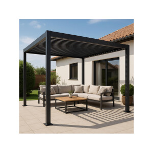 »Mirador 3 x 4 Classic« Lamellendach Pergola...