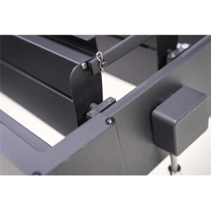 »Mirador 3 x 4 m Classic« Wandmontage Lamellendach Pergola, anthrazit, Aluminium