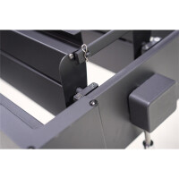 »Mirador 3 x 4 m Classic« Wandmontage Lamellendach Pergola, anthrazit, Aluminium