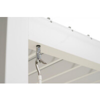 »Mirador 3x6 Deluxe« Lamellendach Pergola Pavillon, weiß, Aluminium