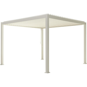 »Mirador 3,6 x 3,6 m Deluxe« Lamellendach...
