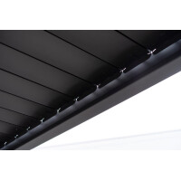 »Mirador 3 x 3 m Basic« Lamellendach Pergola Pavillon, anthrazit, Aluminium