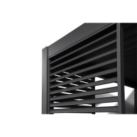 »Mirador« Seitenwand für 4m Pergola Classic & Deluxe, anthrazit