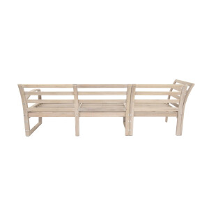 Bellavista »Jersey« Gartenlounge, braun, Eukalyptus Holz FSC 100, für 5 Personen