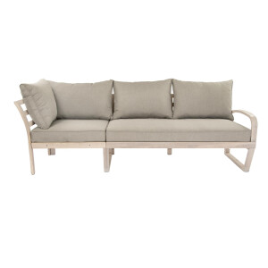 Bellavista »Jersey« Gartenlounge, braun, Eukalyptus Holz FSC 100, für 5 Personen
