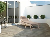 Gartenliege St. Tropez 100% FSC® Akazienholz von bellavista Home & Garden
