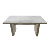 Bellavista »Ria« Dininglounge Set, grau, Polyrattan, für 4 Personen